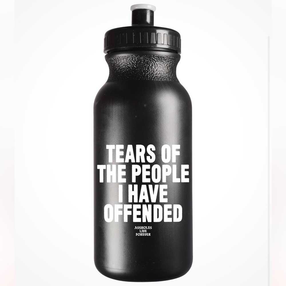 Linda Finegold ALF black water bottle